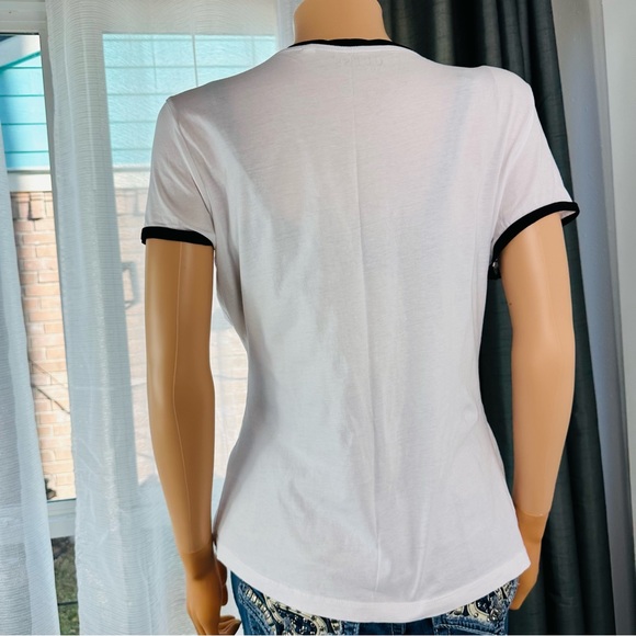 Guess sequins Short sleeve T-shirt, size XXL, white - Picture 2 of 10